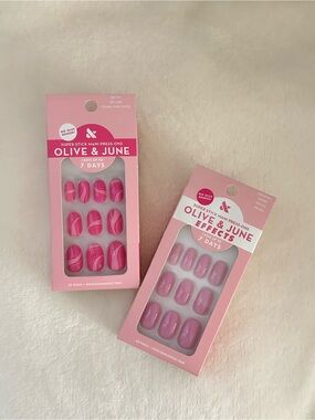Olive & June Pink Press-On Nail Sets